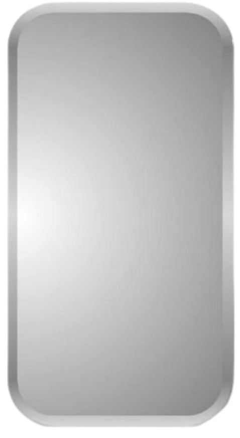 Deco Mia 30" Beveled Round Corner Medicine Cabinet