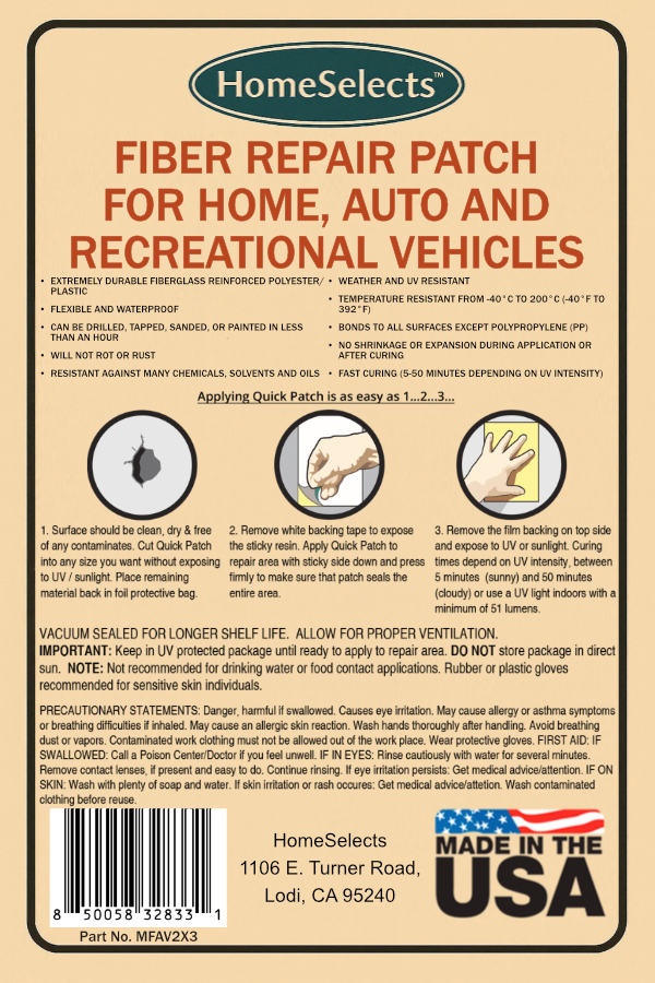 6 Pack- Mechanics Favorite UV-Activated Repair for Auto, RV, Marine, and Home Repairs (Bulk Deal)