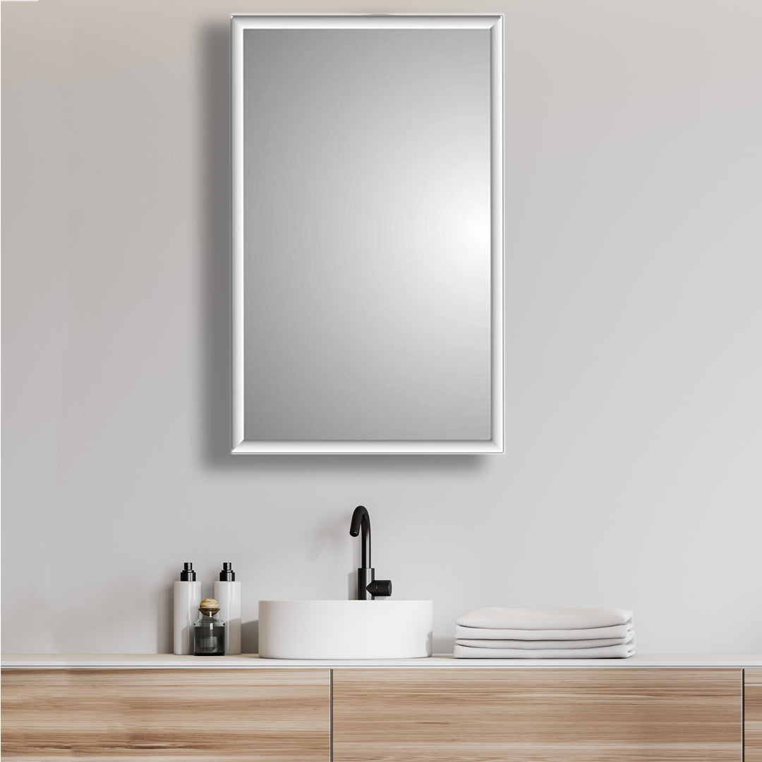 Remington White Framed 16" x 26" Recessed Medicine Cabinet