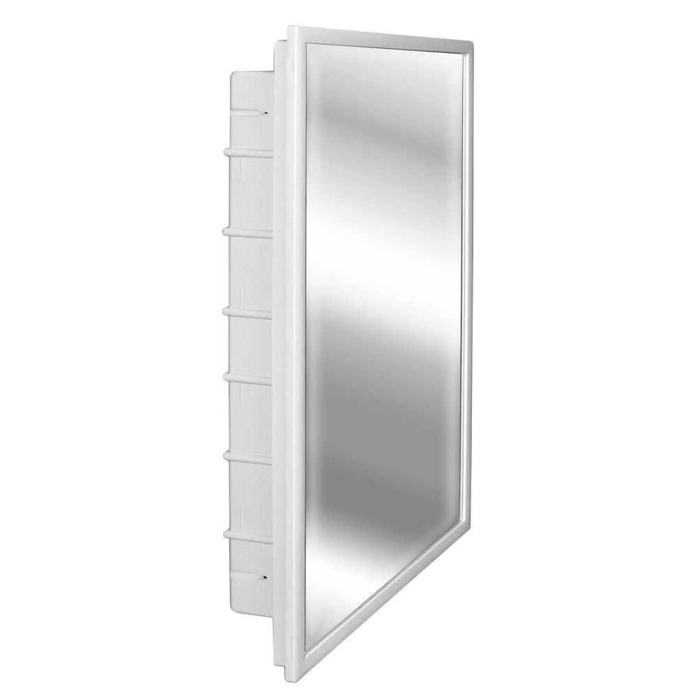 Remington White Framed 16" x 26" Recessed Medicine Cabinet