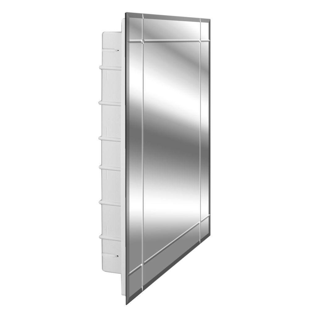 Fenestra 26" Beveled with Four V-grooves Medicine Cabinet