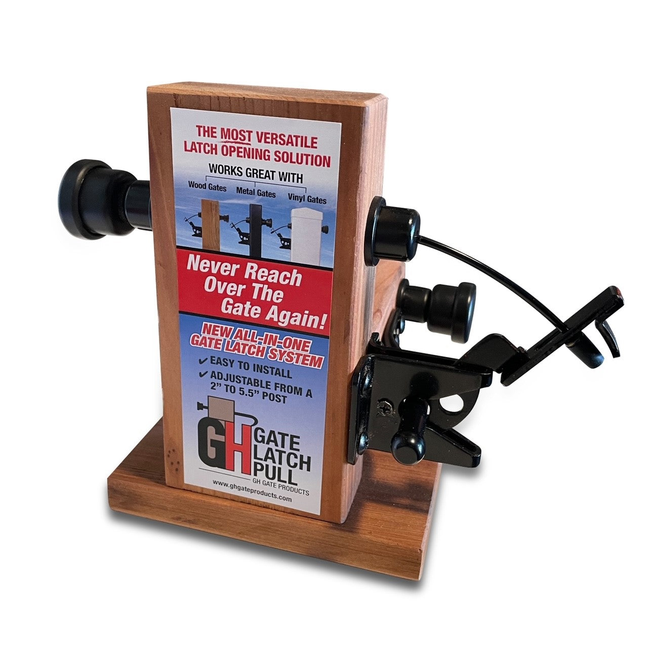 GH Gate Latch Dual Sided Operation Fence Latch (contractor 5 pack)