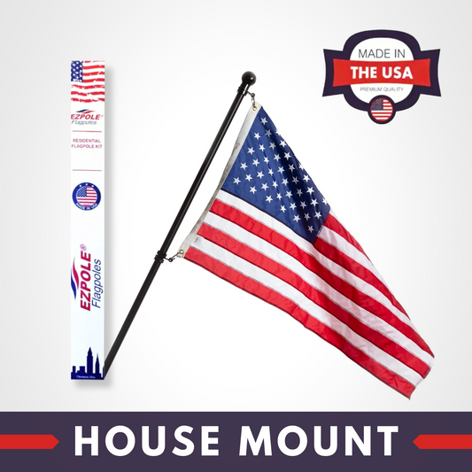 EZPOLE Deluxe Residential House Mount