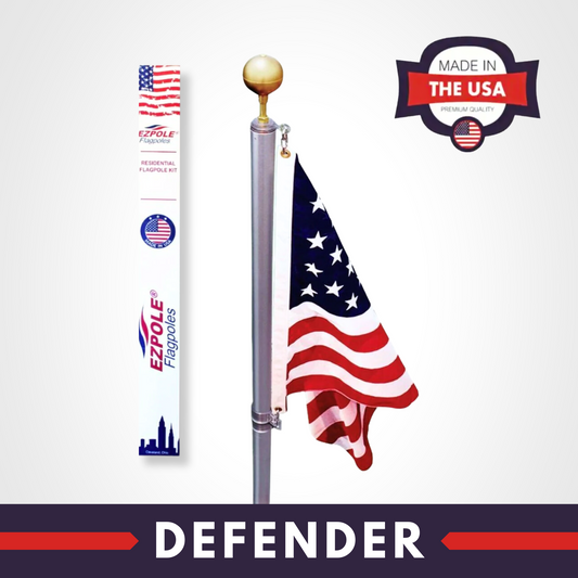 EZPOLE DEFENDER Inground Flag Pole Kit